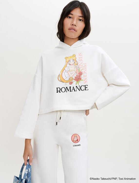 ROMANCE hooded sweatshirt - Tops - MAJE