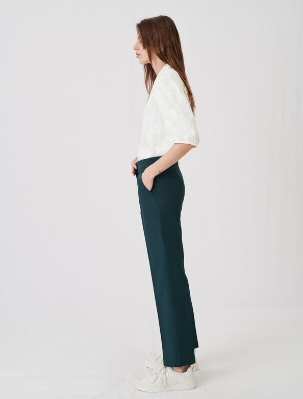 Straight-cut tailored trousers : Trousers & Jeans color 