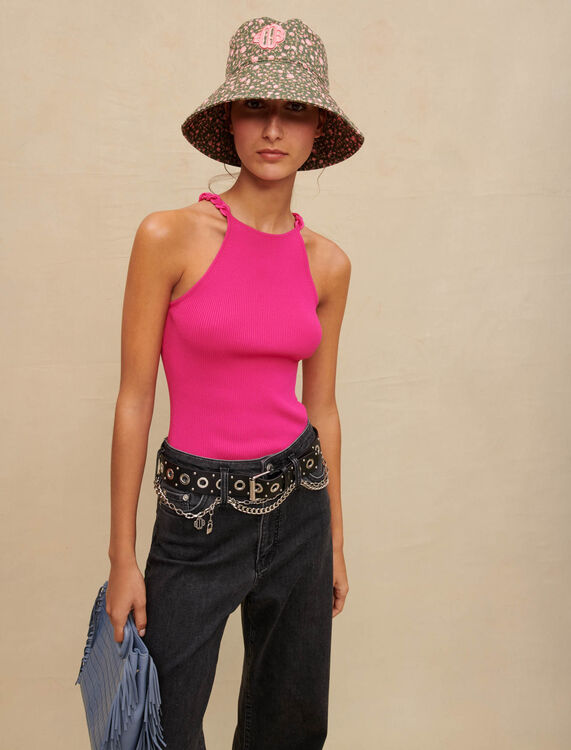 Link-strap top - Sweaters & Cardigans - MAJE