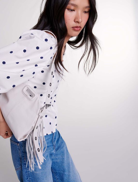 Puff-sleeved top - Fall-Winter Collection - MAJE