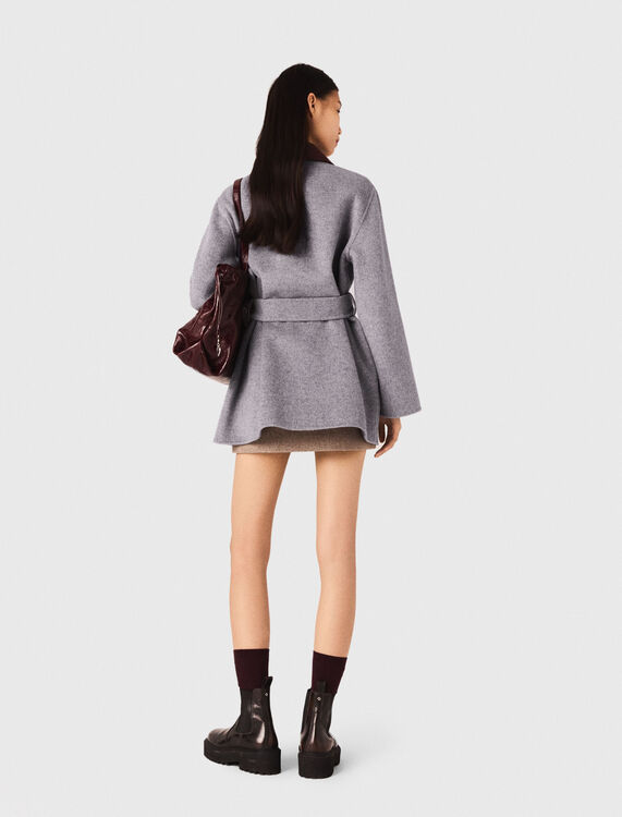 Wool coat - Coats - MAJE