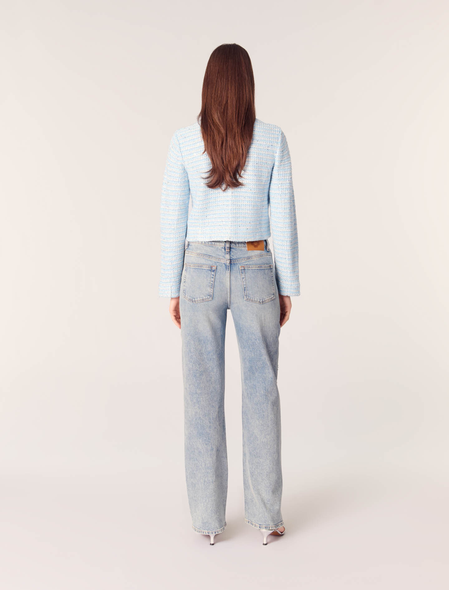 225MIROIR Sequinned cardigan - Sweaters & Cardigans - Maje.com