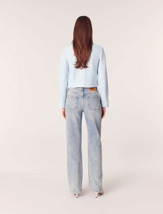 Sequinned cardigan - Sweaters & Cardigans - MAJE