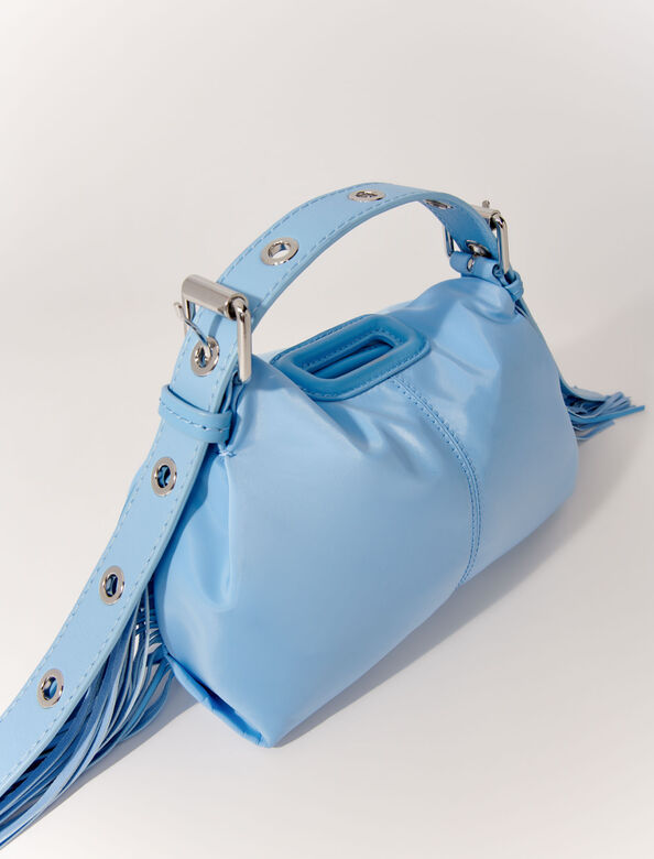 Soft mini Miss M bag : Accessories color Blue