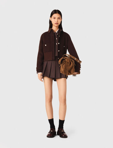 maje : readytowear-blazers 顏色 深棕色/