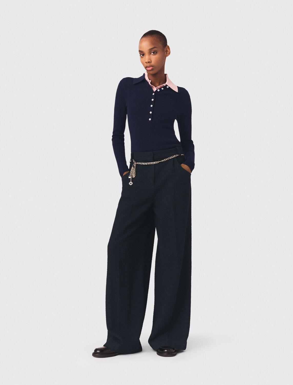Tweed trousers - Trousers & Jeans - MAJE