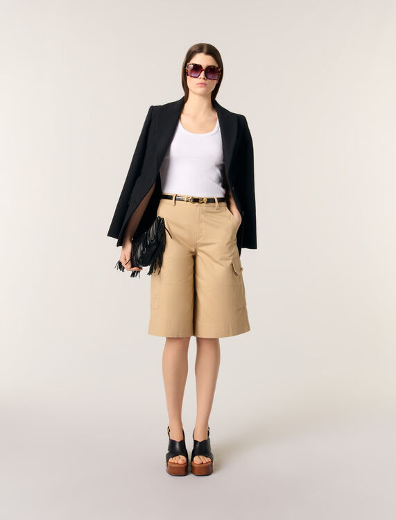 maje : Skirts & Shorts 顏色 米黄色/BEIGE