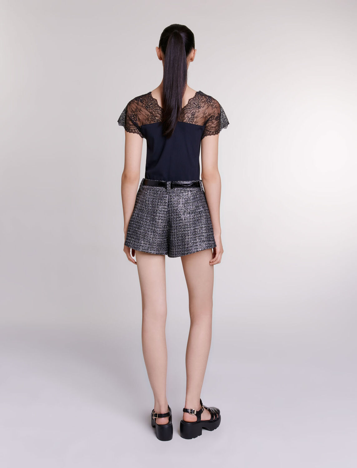 maje : Tops 顏色 黑色/BLACK