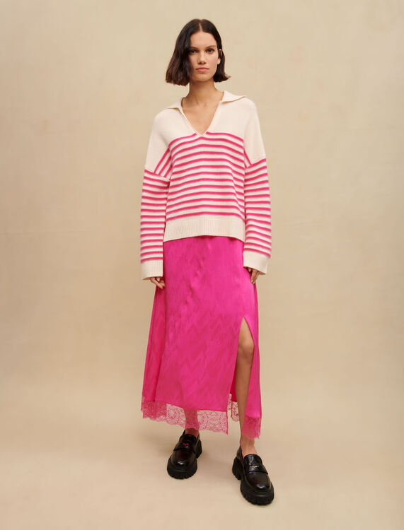 Striped Breton jumper - Sweaters & Cardigans - MAJE