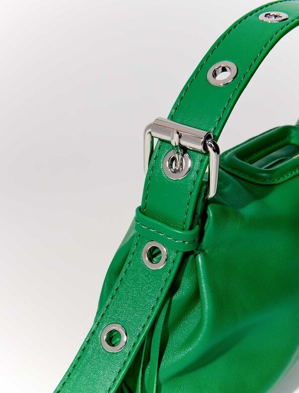 Smooth leather mini Miss M bag : Miss M Bags color Green