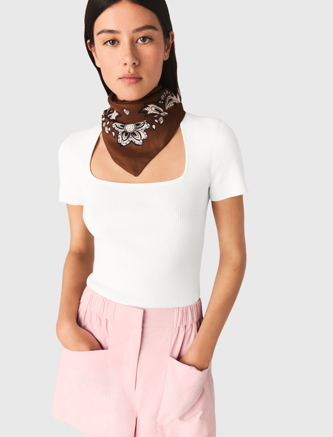 maje : Sweaters & Cardigans 顏色 卡其色/