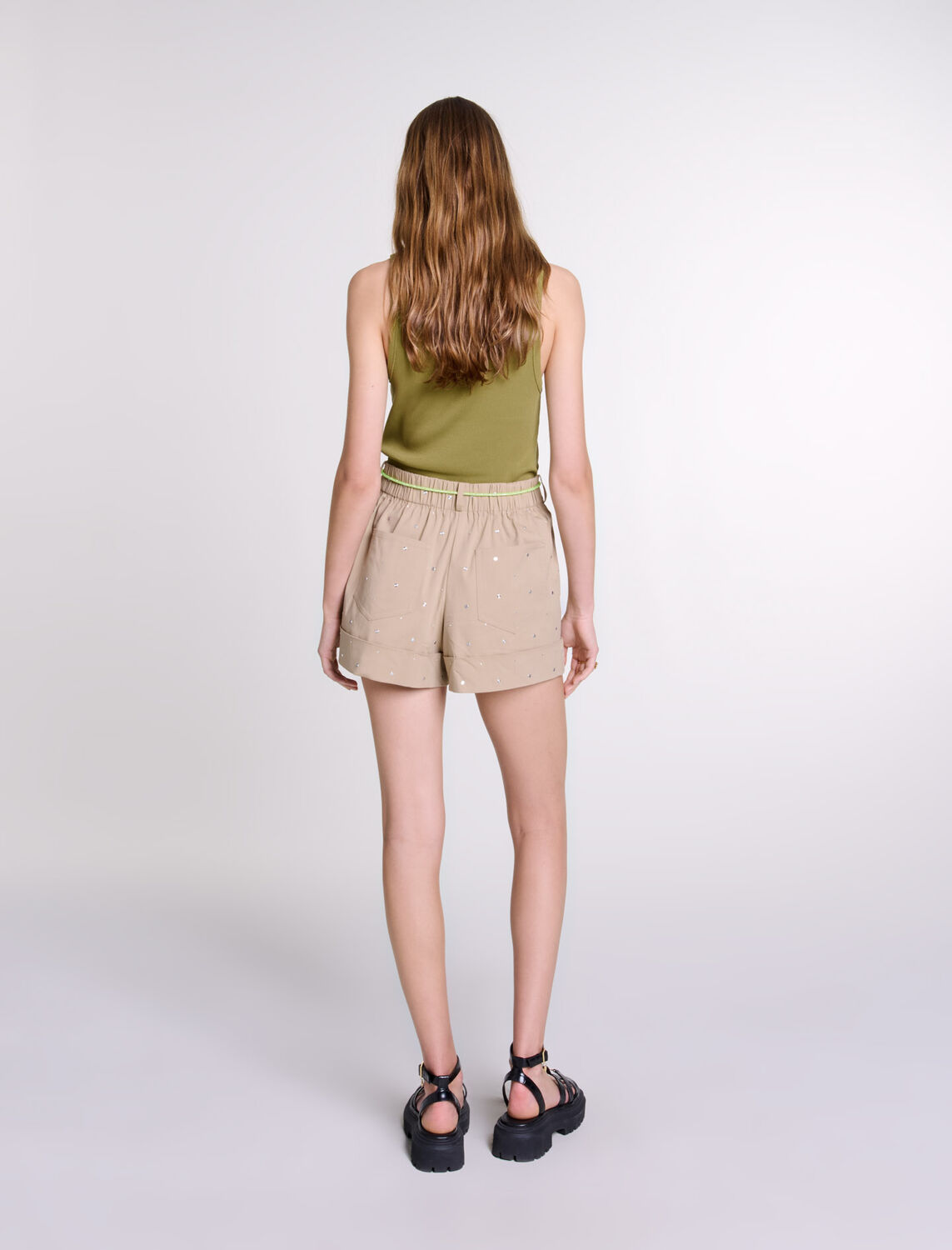 Ribbed vest top - Fall-Winter Collection - MAJE