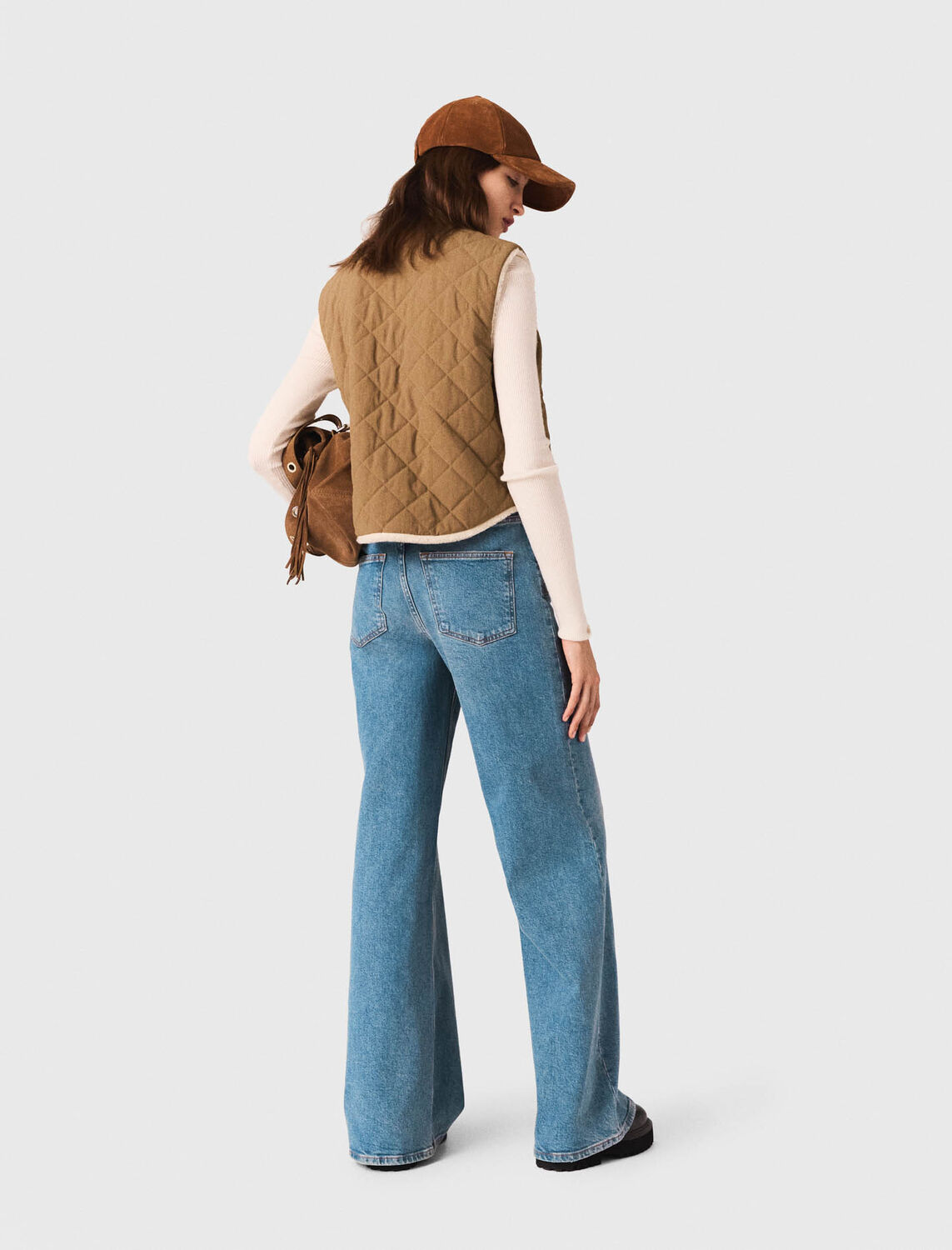 Short sleeveless puffer jacket - Coats - MAJE