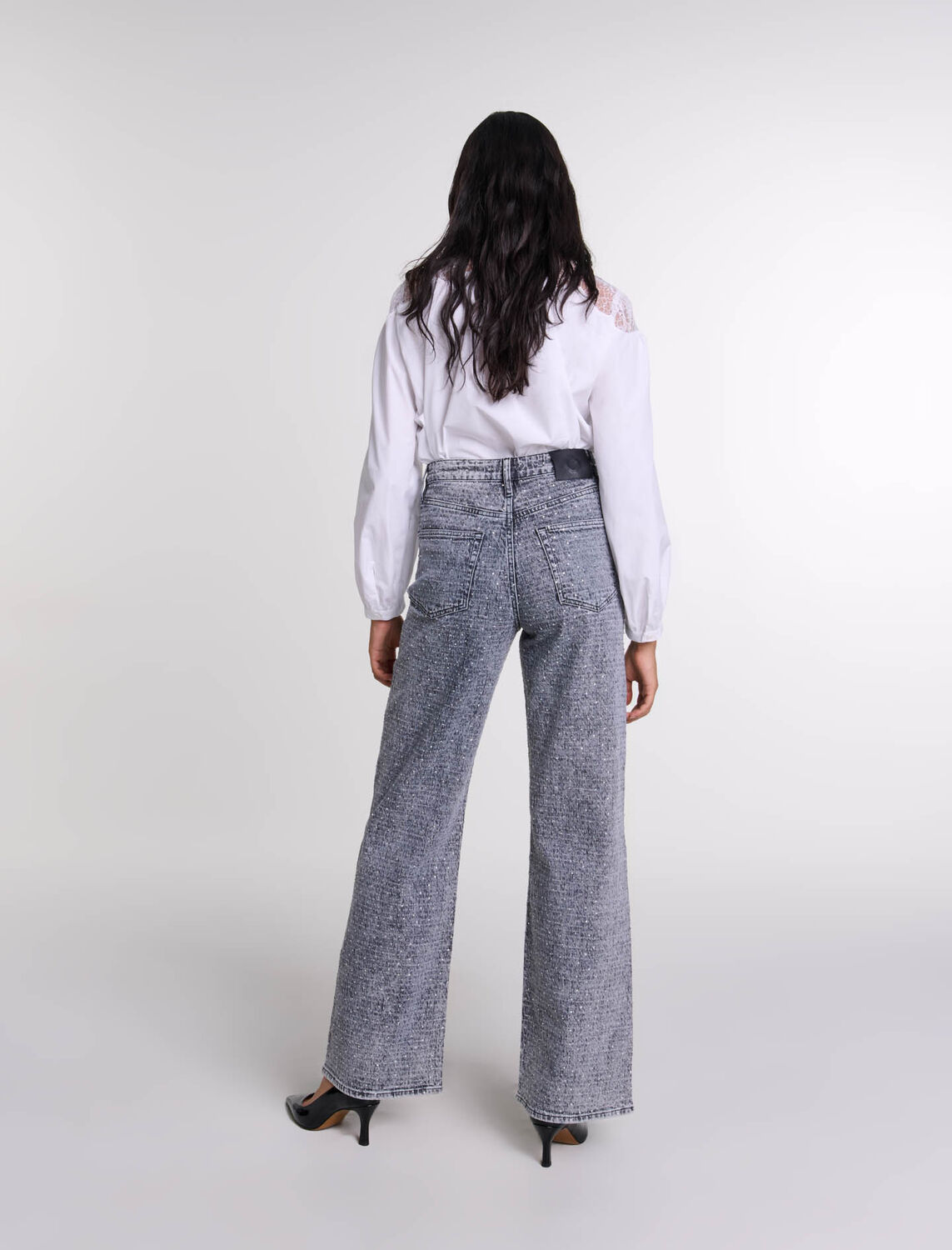 maje : Trousers & Jeans 顏色 
