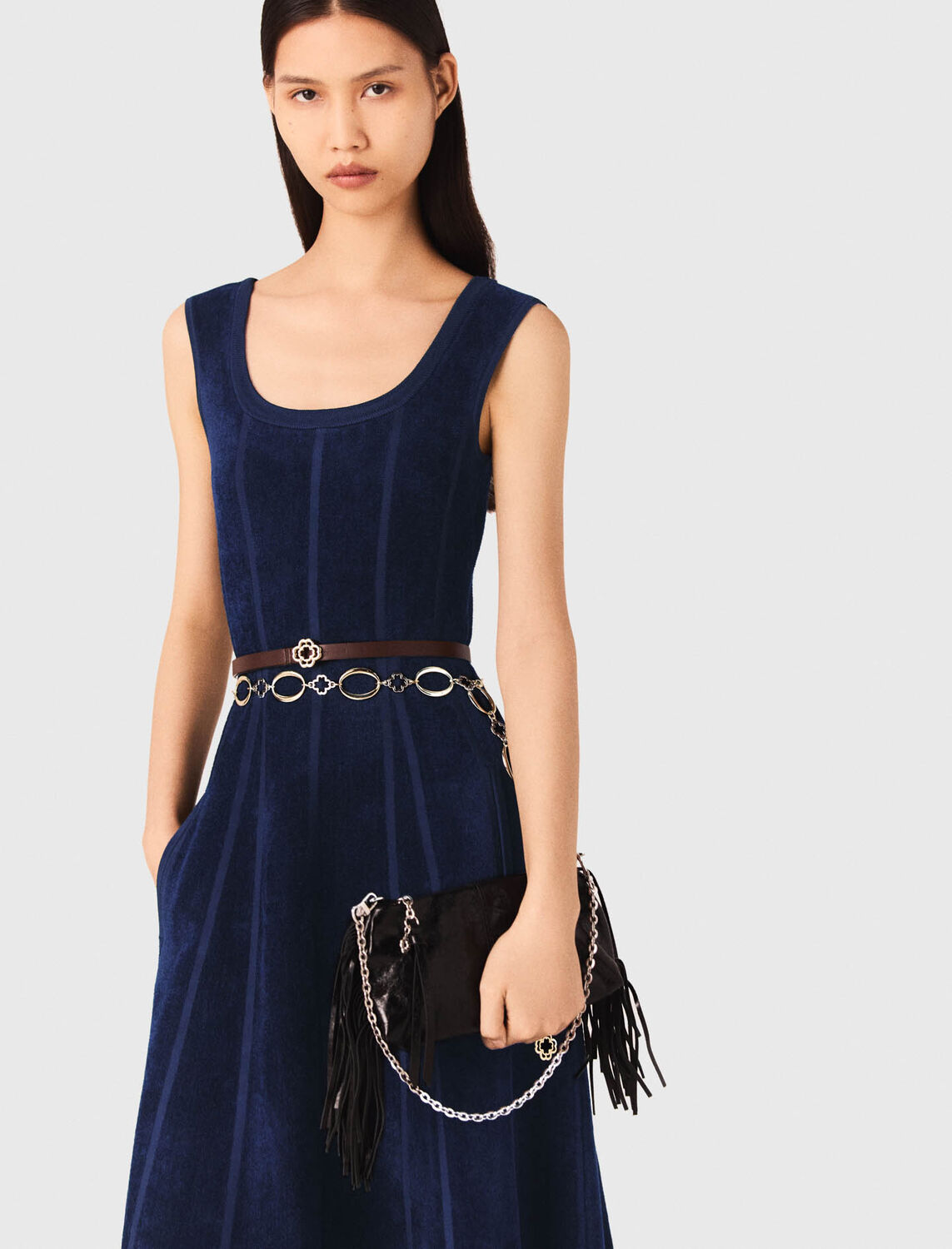 maje : Dresses color Navy
