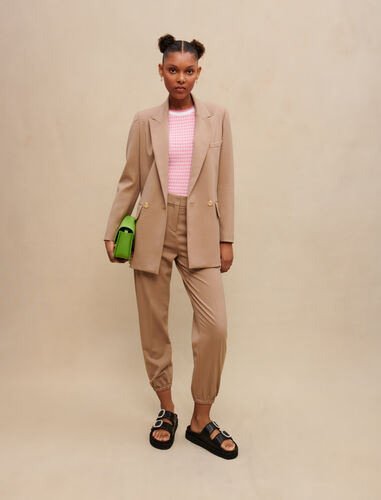 Tailored blazer : Blazers color Beige