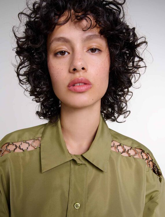 Openwork shirt - Fall-Winter Collection - MAJE
