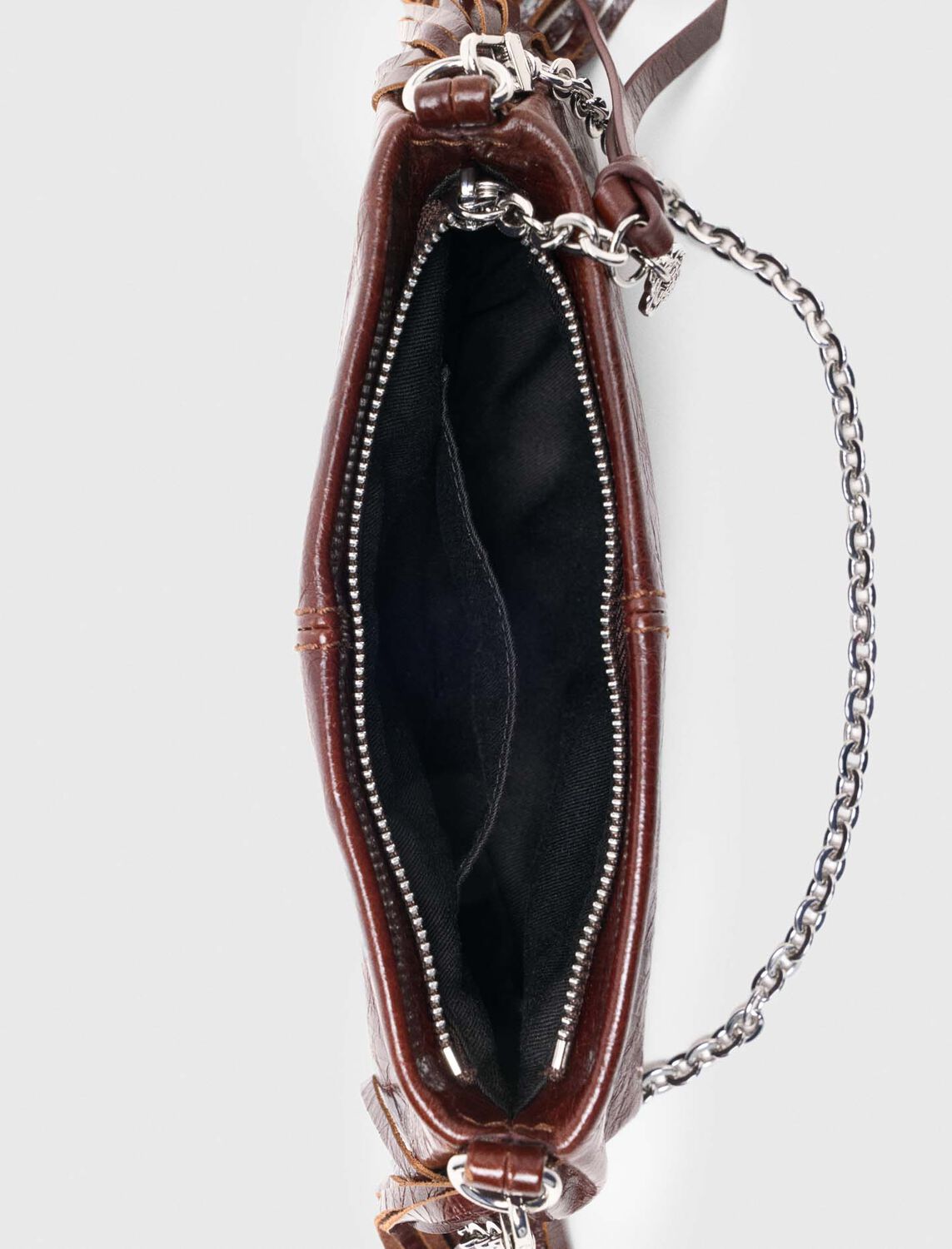 maje : Small leather goods color Dark brown