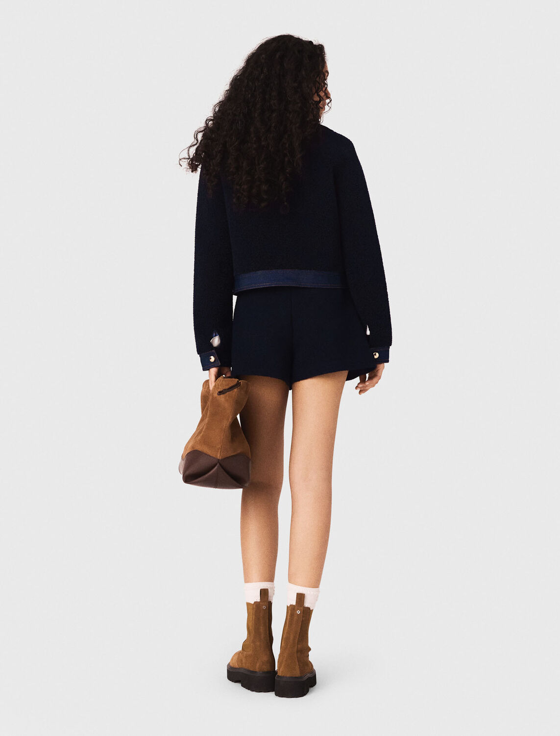 maje : readytowear-blazers 顏色 深蓝色/NAVY