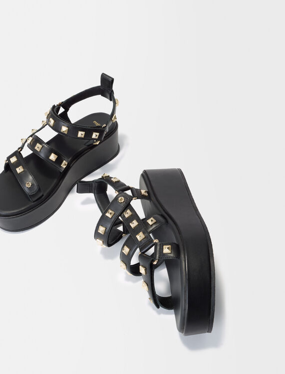 Platform sandals - Sling-Back & Sandals - MAJE