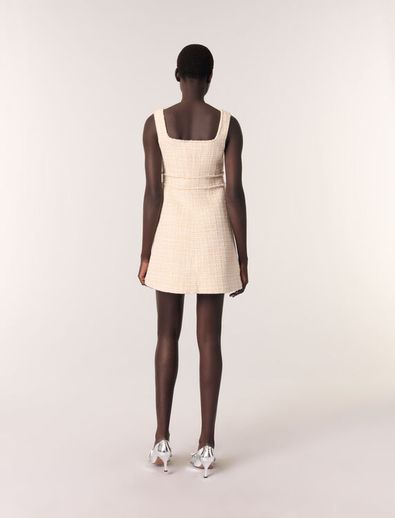 Short tweed dress - Dresses - MAJE