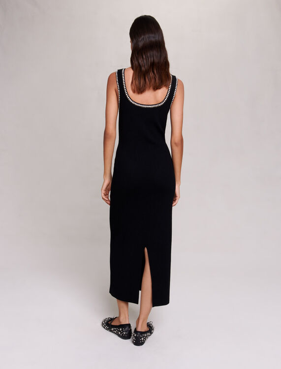 Knit maxi dress - Dresses - MAJE