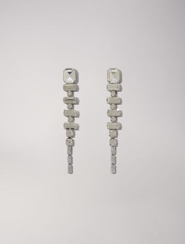 Cascade diamanté earrings : Fall-Winter Collection color 