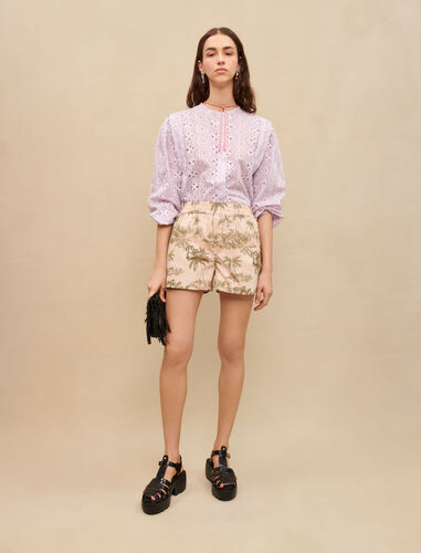 Maje : Skirts & Shorts 顏色 绿色印花/
