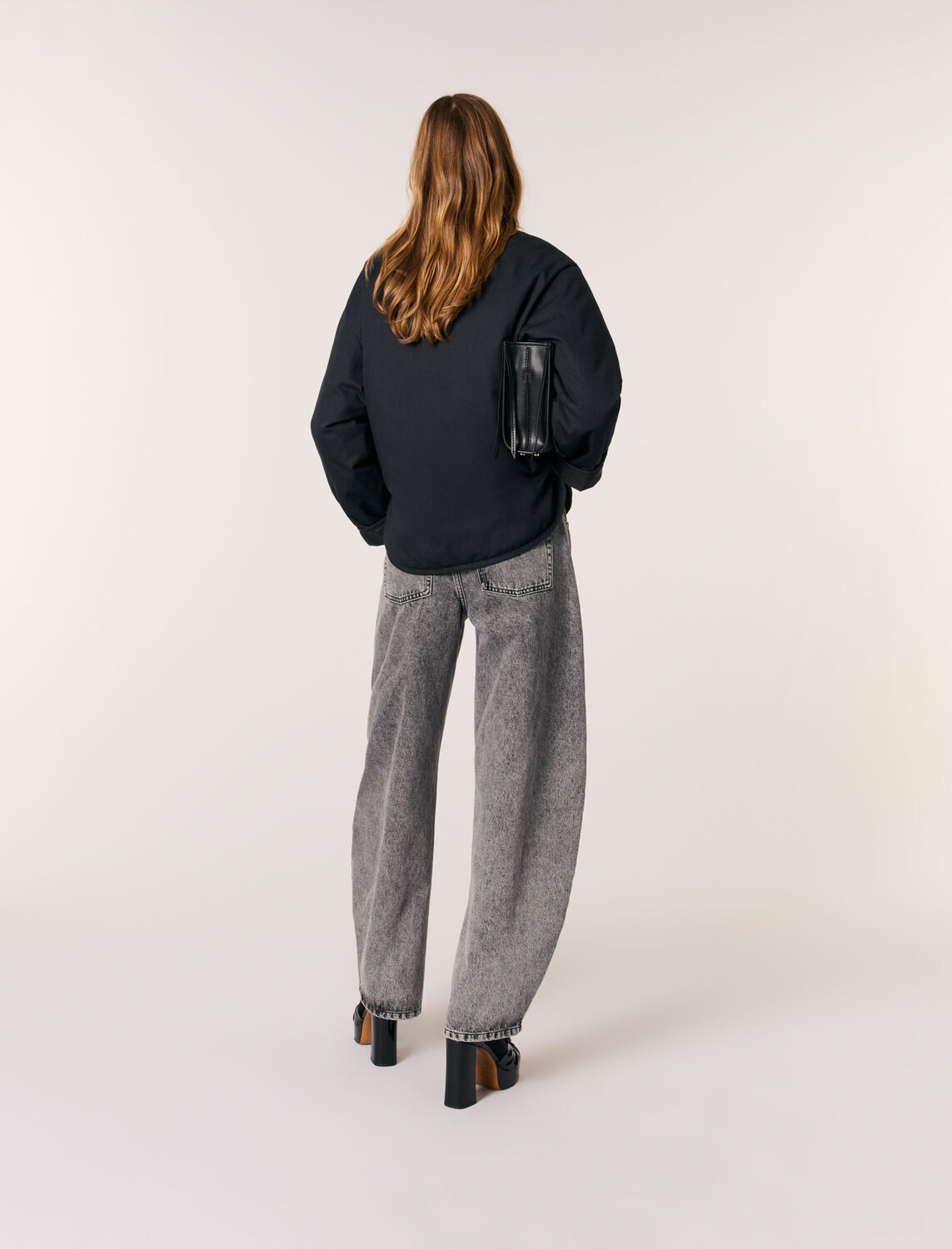 Reversible quilted coat - Coats - MAJE