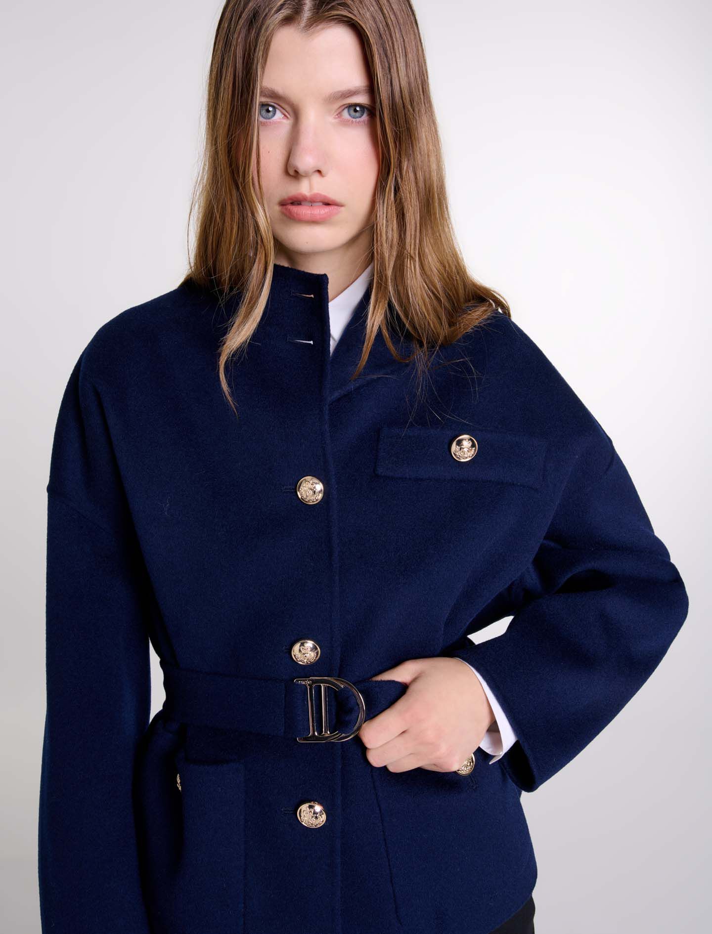 MEYAME LIGHT WOOL SHORT JACKET – Chum!