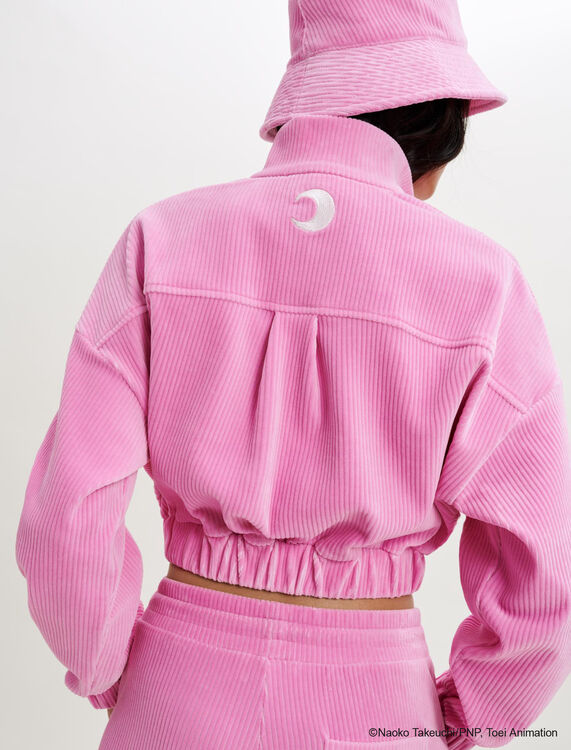 粉色印花外套 : Coats & Jackets 顏色 粉色/PINK