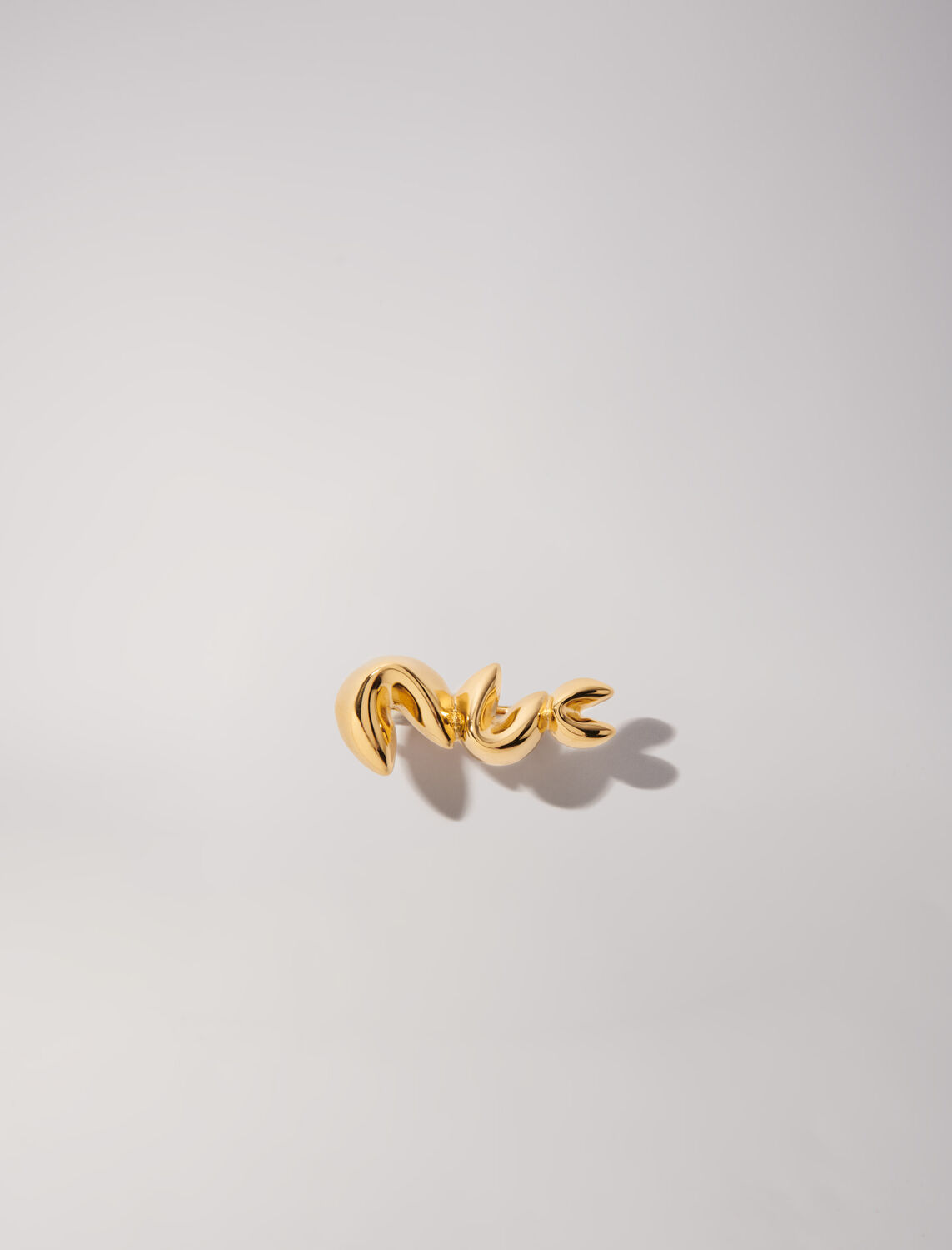 Triple fortune cookie ring - Fall-Winter Collection - MAJE