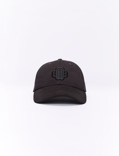 Cotton baseball cap with Clover logo : Other accessories color Black