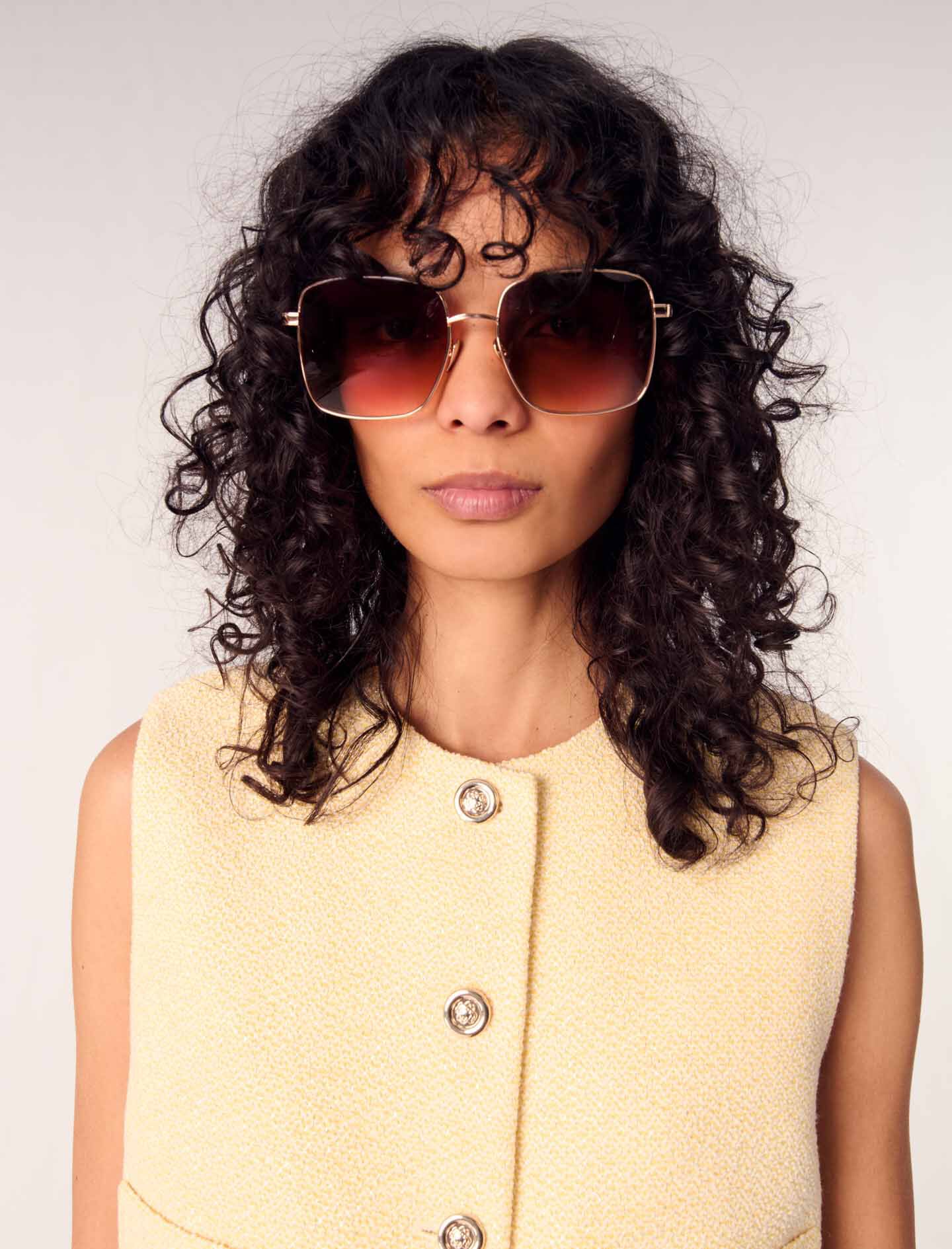 225VISOLEIL Tweed jacket - Blazers & Jackets - Maje.com
