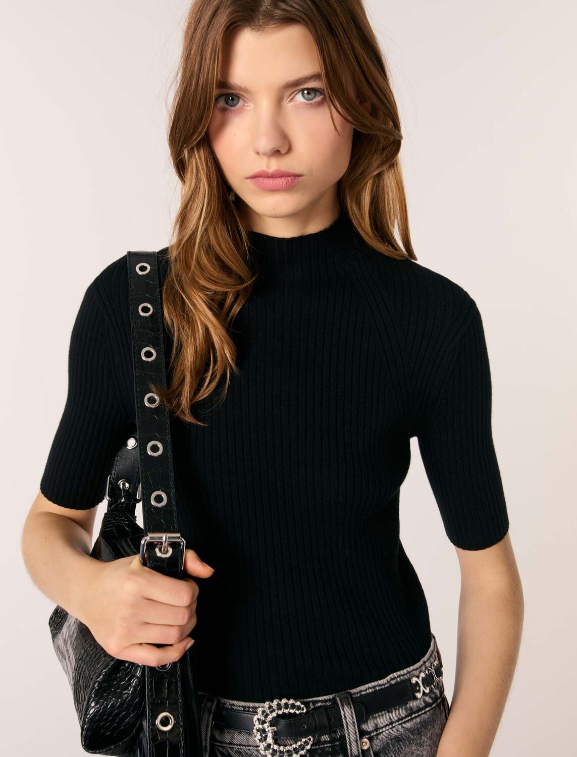 Maje : Sweaters & Cardigans 顏色 黑色/BLACK
