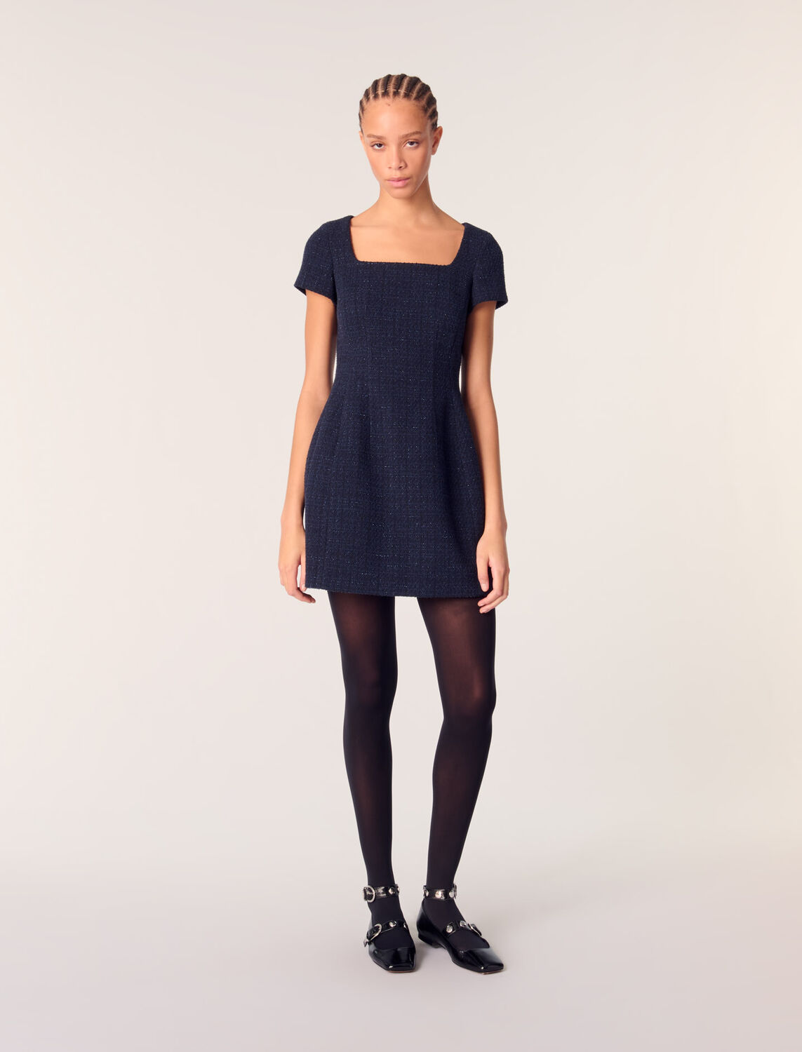 Short tweed dress - Dresses - MAJE