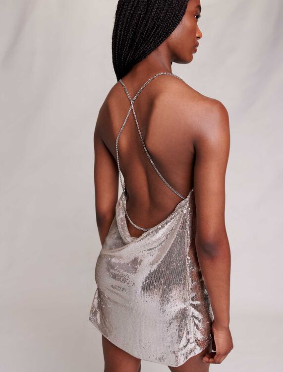 Short sequined dress - Dresses - MAJE