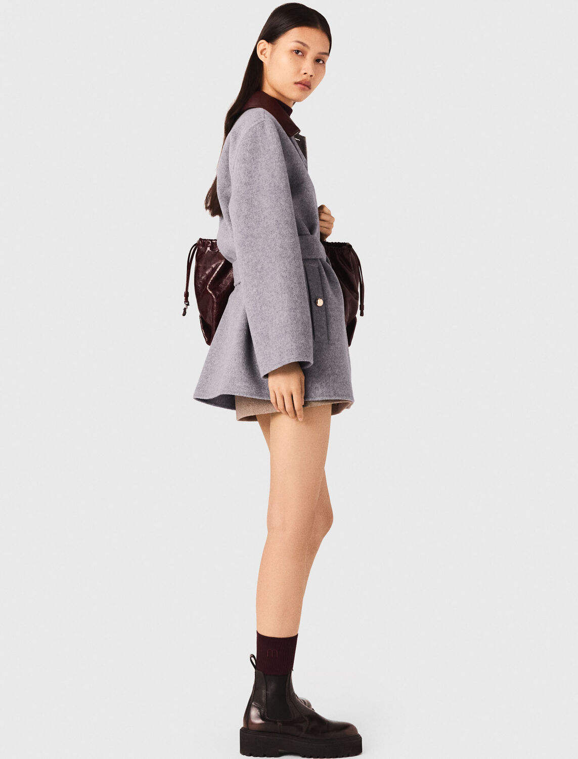 Wool coat - Coats - MAJE