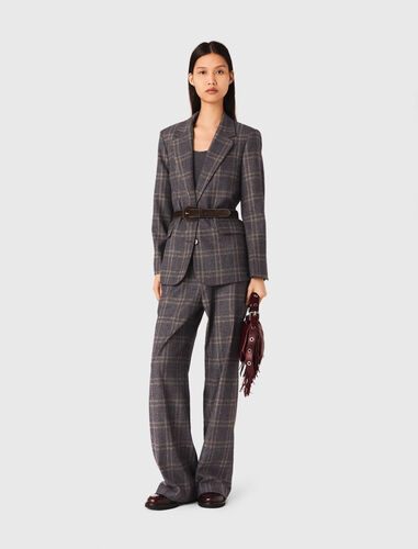 Suit jacket : Blazers & Jackets color Grey