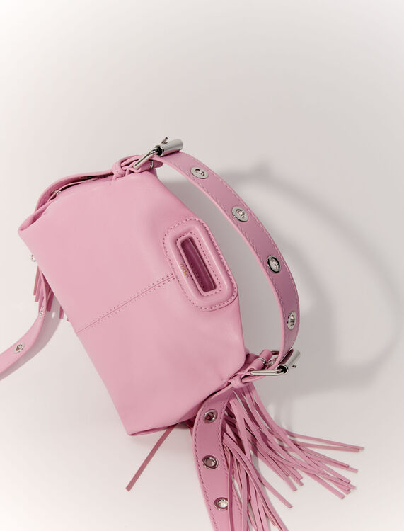 Smooth leather mini Miss M bag - Accessories - MAJE