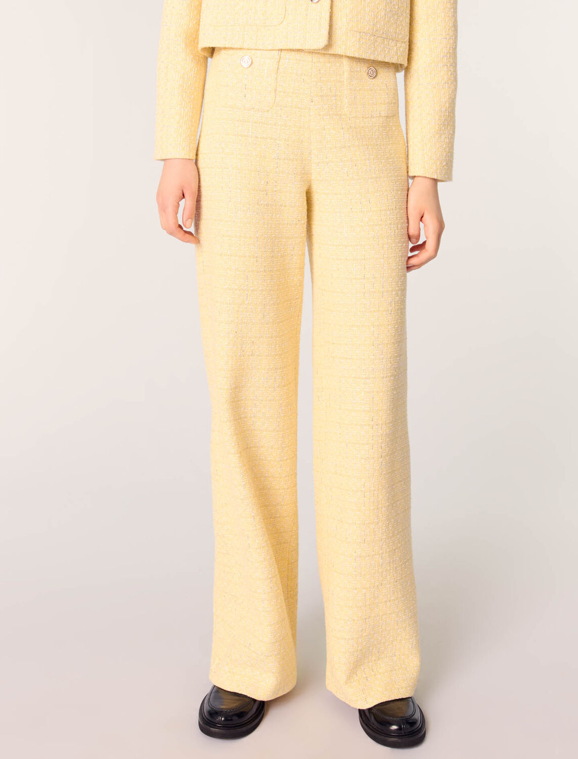 Maje : Trousers & Jeans 顏色 黄色/YELLOW