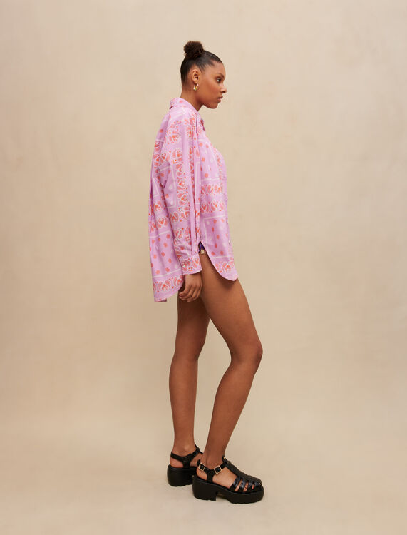 Paisley print shirt - Shirts - MAJE