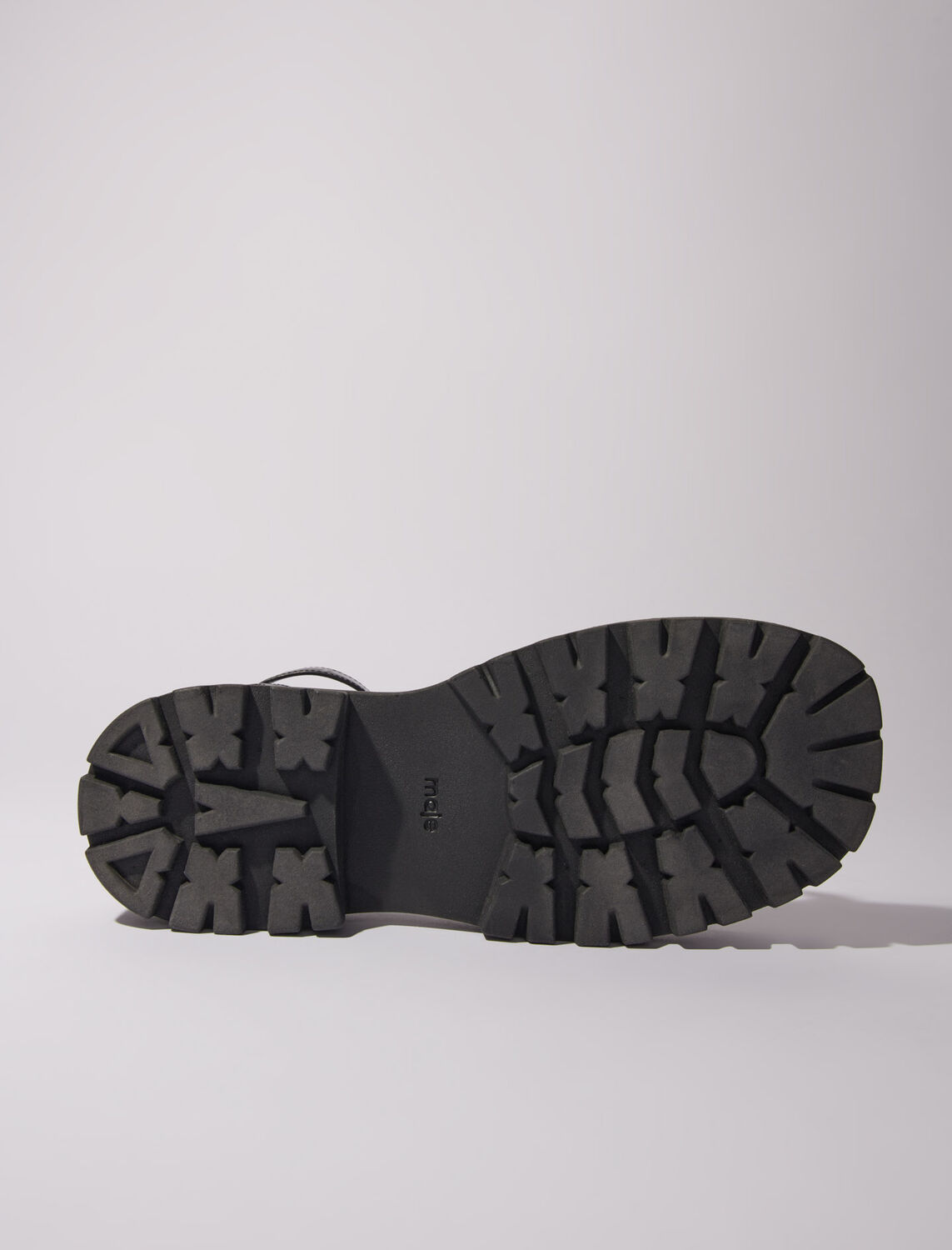 Flat sandals with tread - Fall-Winter Collection - MAJE