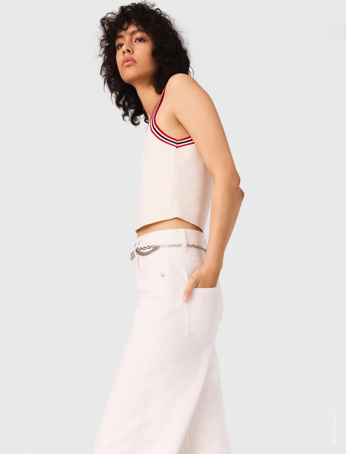 Knit crop top - Tops - MAJE