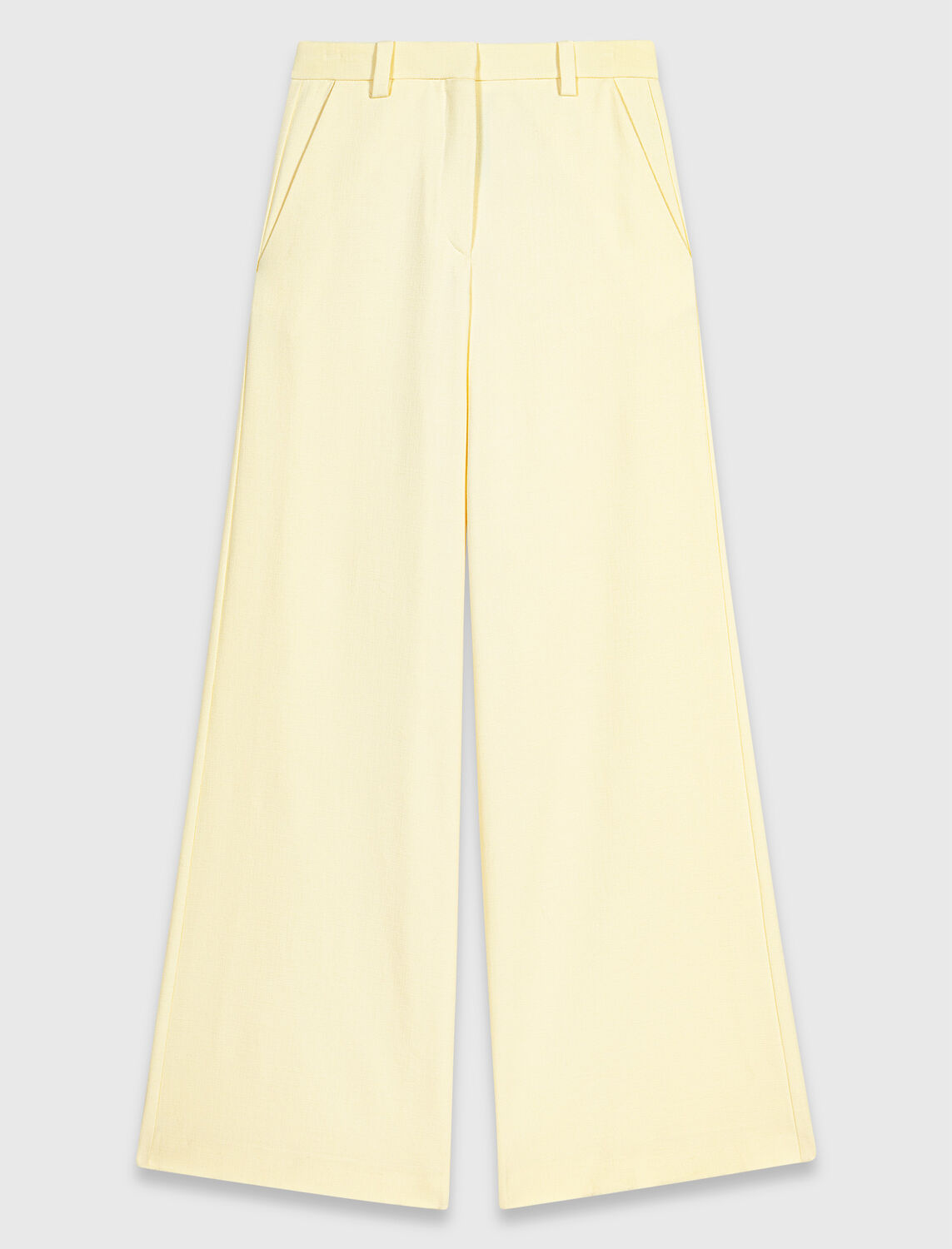 maje : Trousers & Jeans 顏色 淡黄色/PALE YELLOW