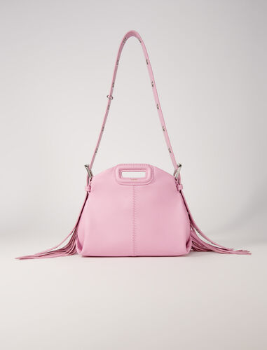 Smooth leather mini Miss M bag : Accessories color Pink