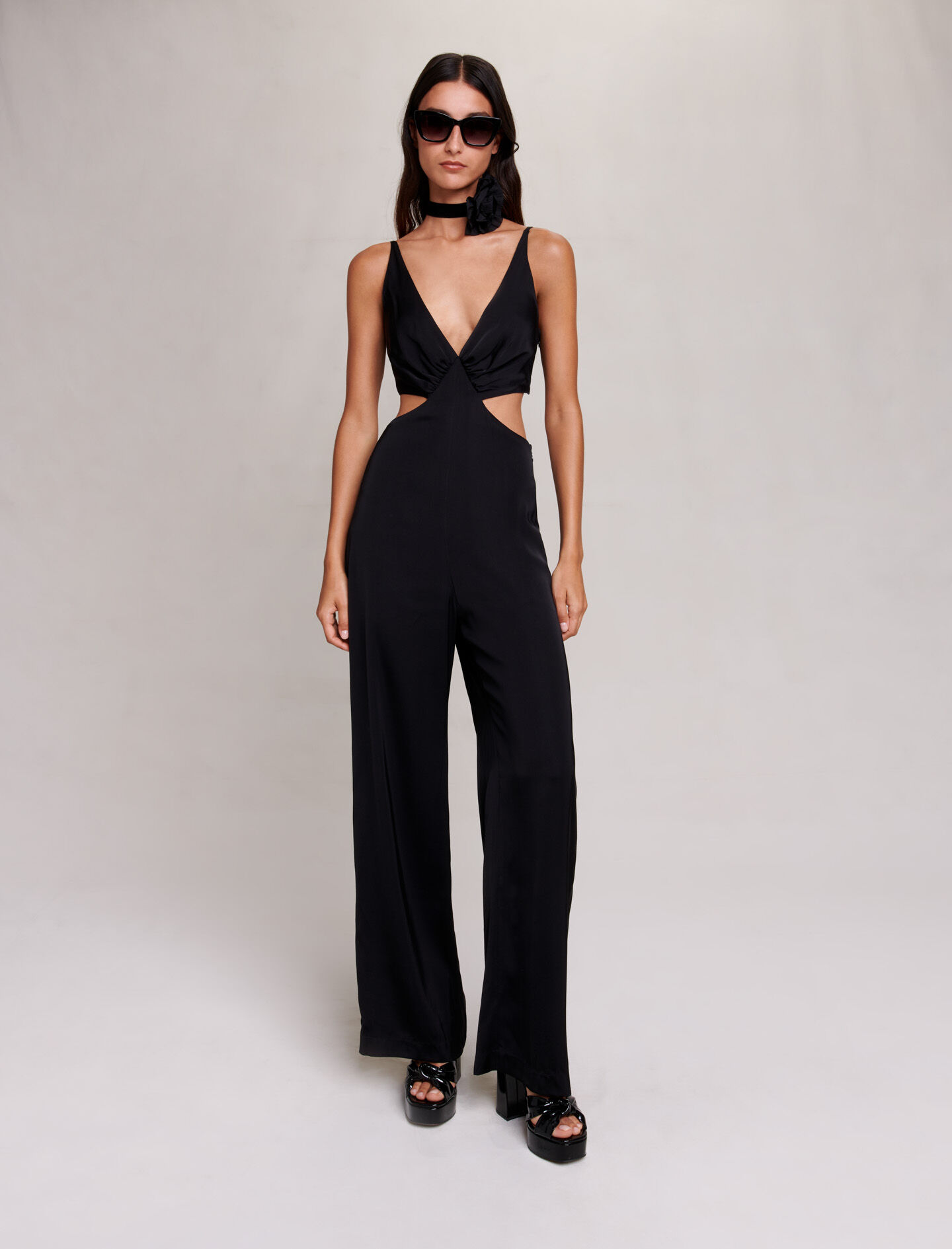123PIBLANCA Trouser suit Jumpshort Jumpsuits Maje
