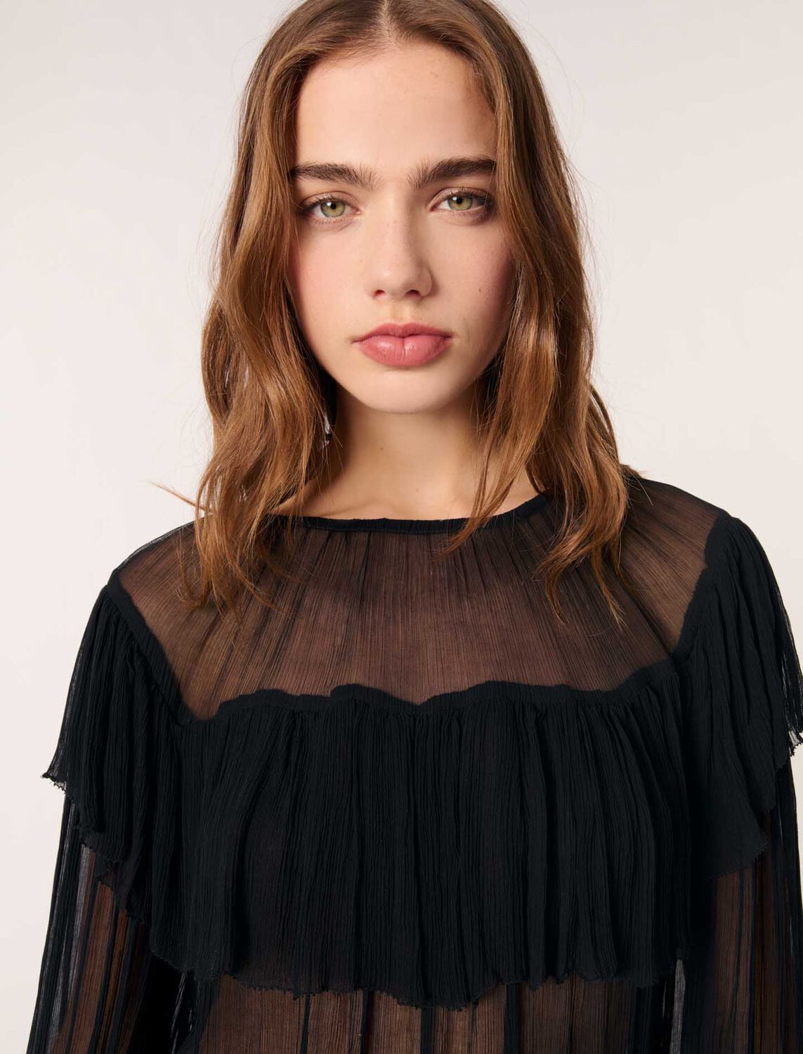 maje : Tops 顏色 黑色/BLACK