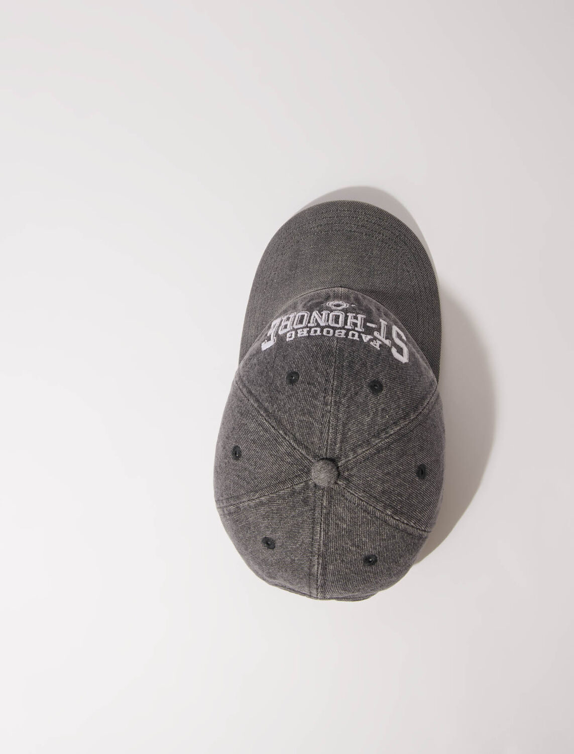 Saint Honoré denim cap - Fall-Winter Collection - MAJE