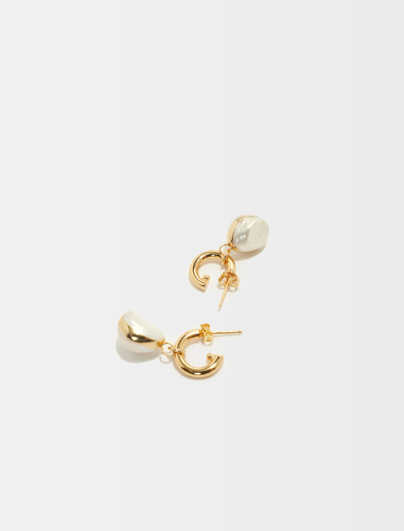 Cultured pearl earrings - Jewelry - MAJE